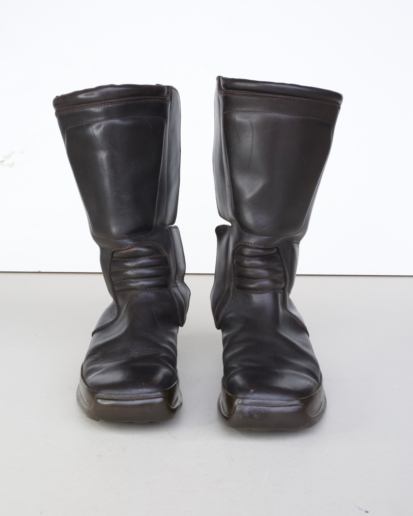 Prada FW1999 Leather Moto Boots