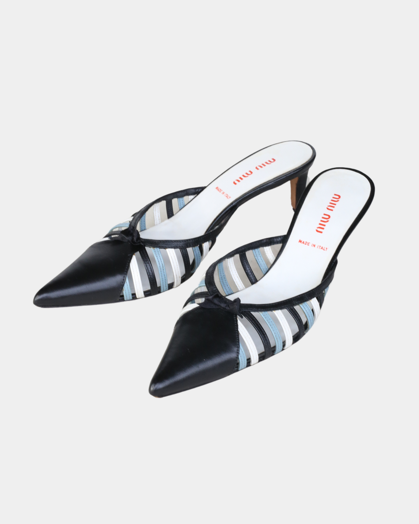 Miu Miu 90s Cut Out Kitten Heels