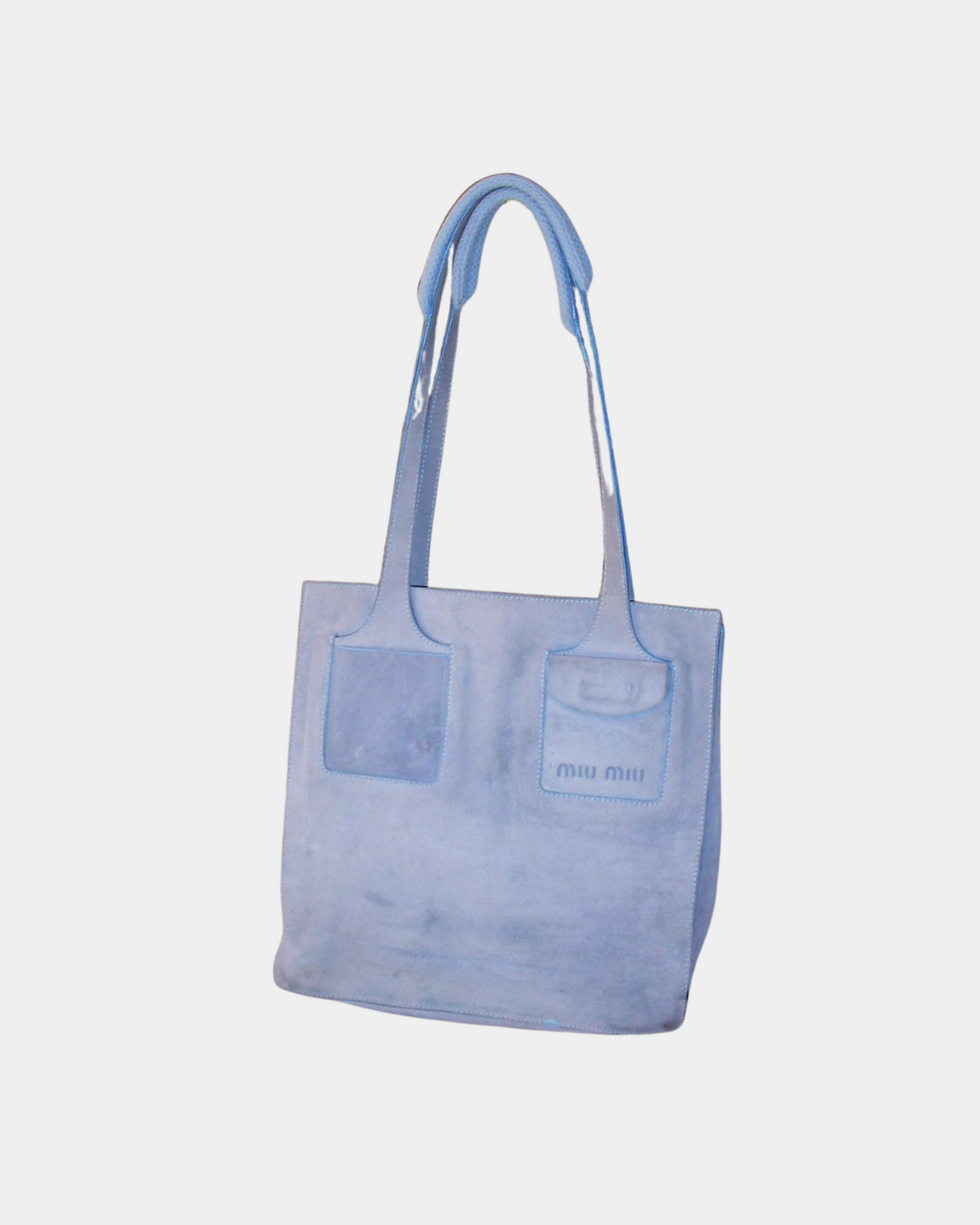 Miu Miu Fall Winter 1999 Suede Tote Bag