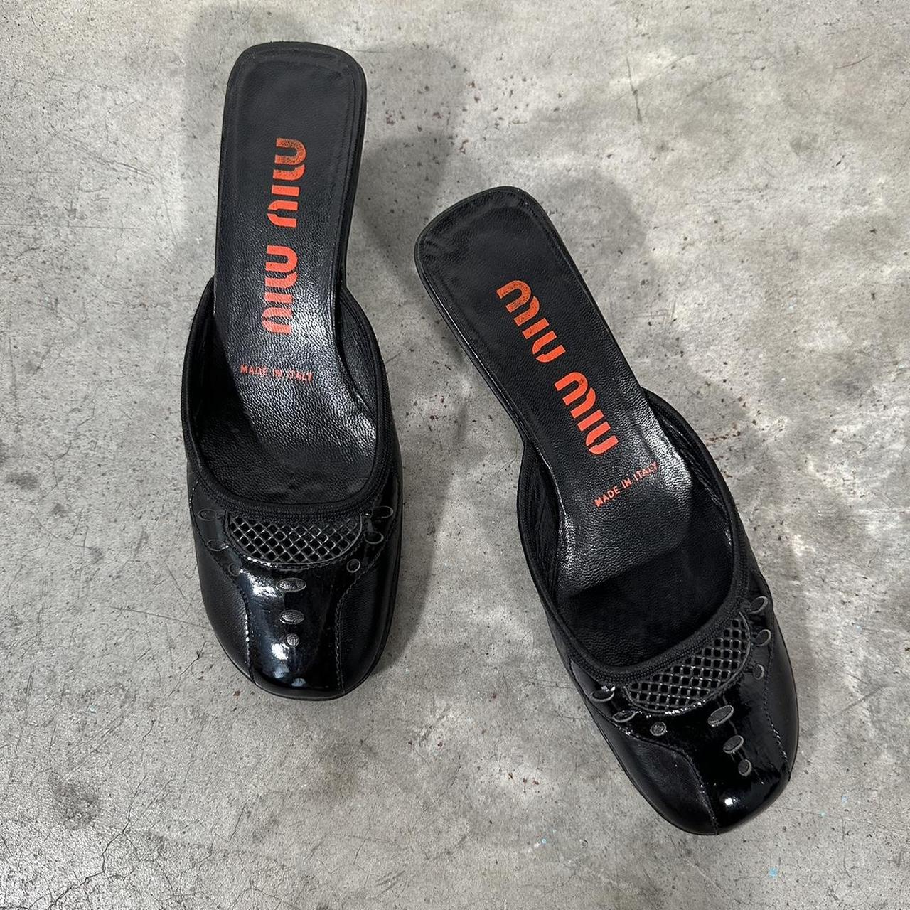 Miu Miu Fall Winter 1999 Sporty Kitten Heels