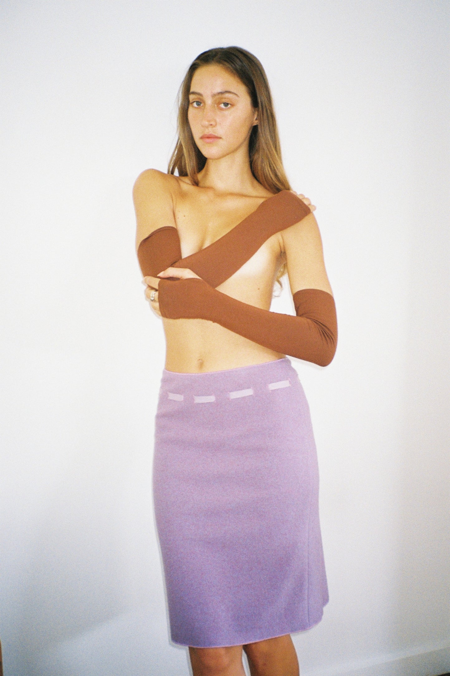 Miu Miu FW1996 Thread Wool Skirt