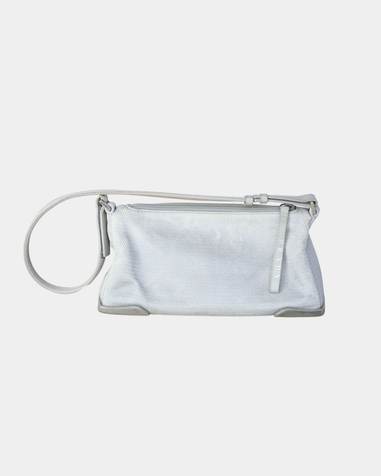 Prada 1999 Silver Reflective Handbag