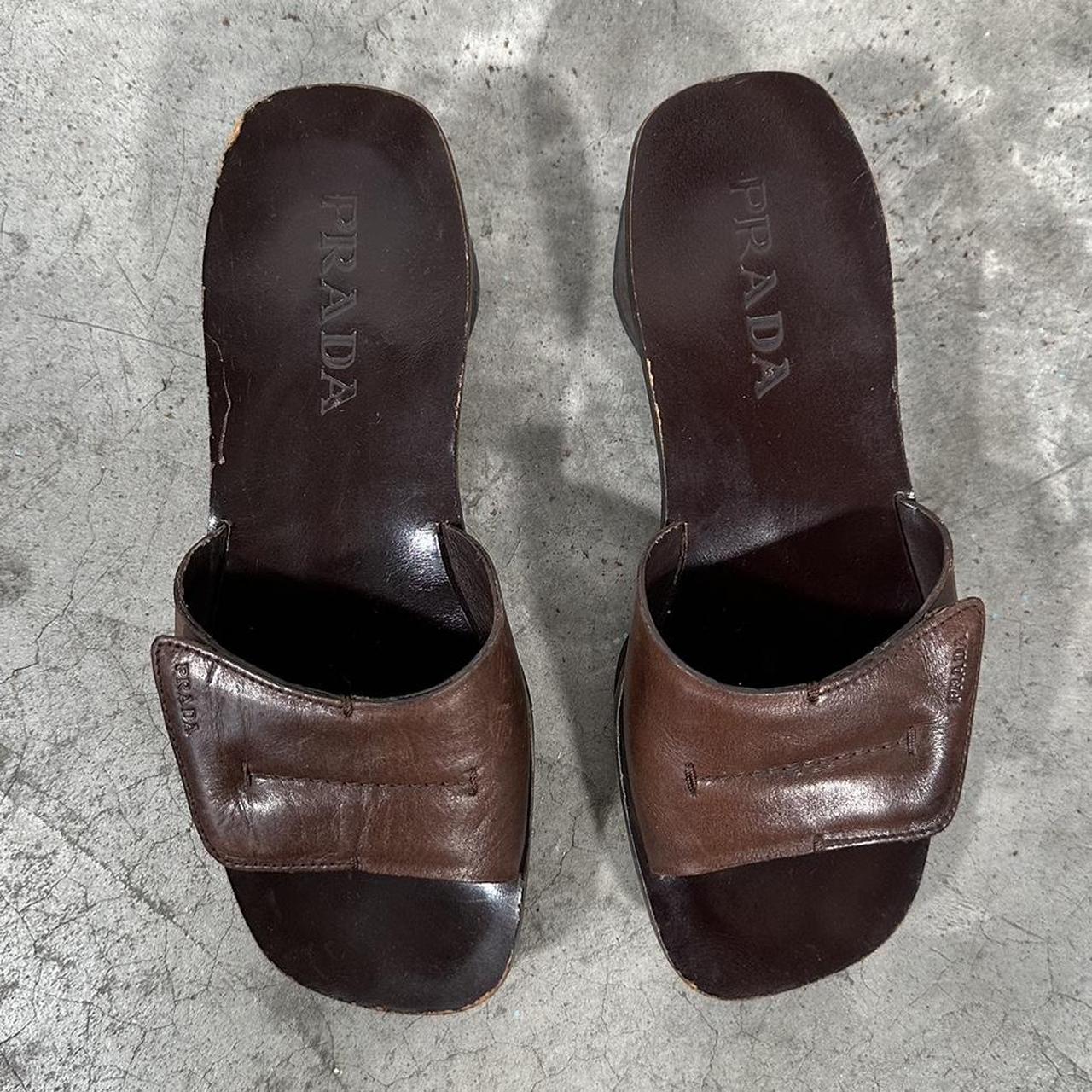 Prada Spring Summer 1999 Split Sole Sandals