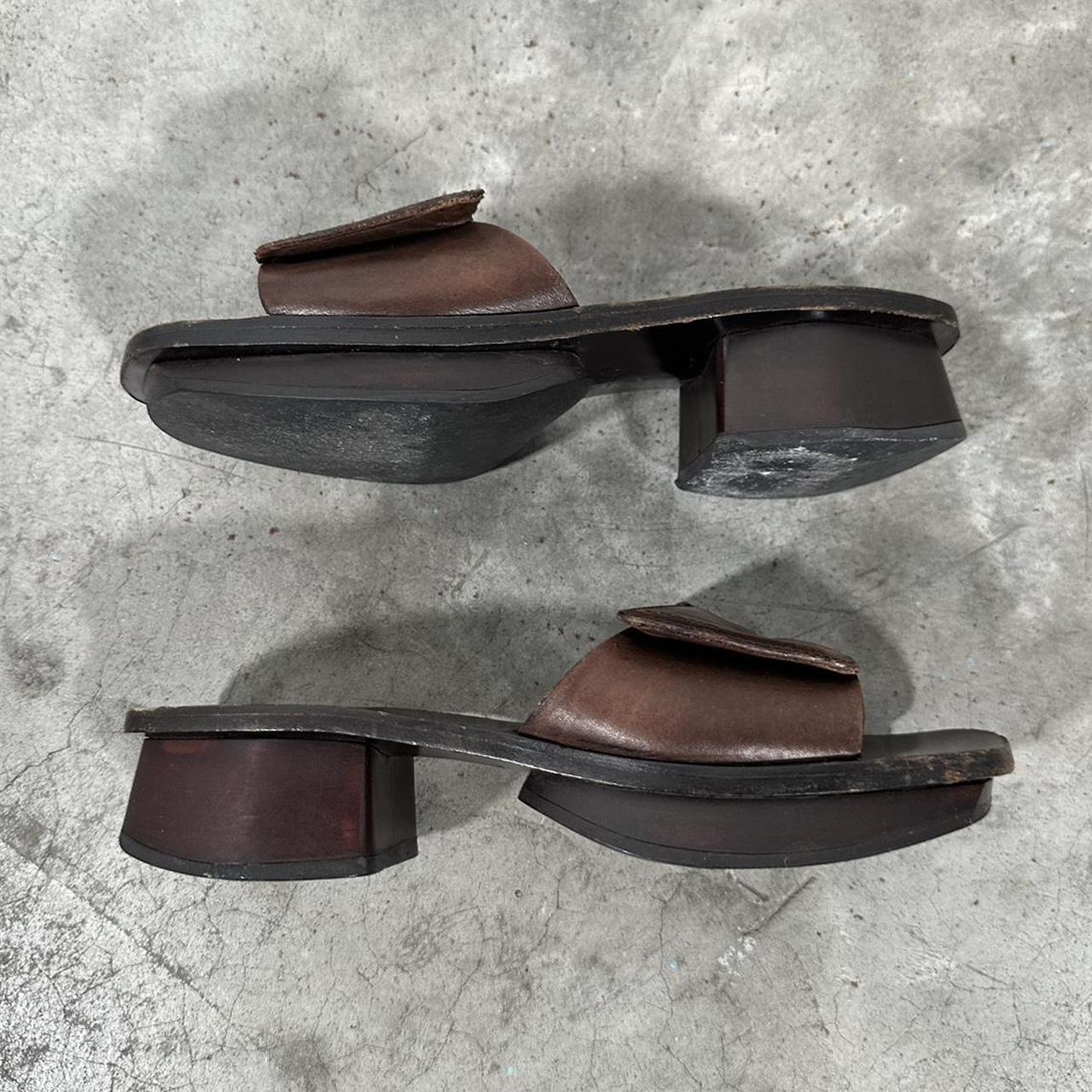 Prada Spring Summer 1999 Split Sole Sandals