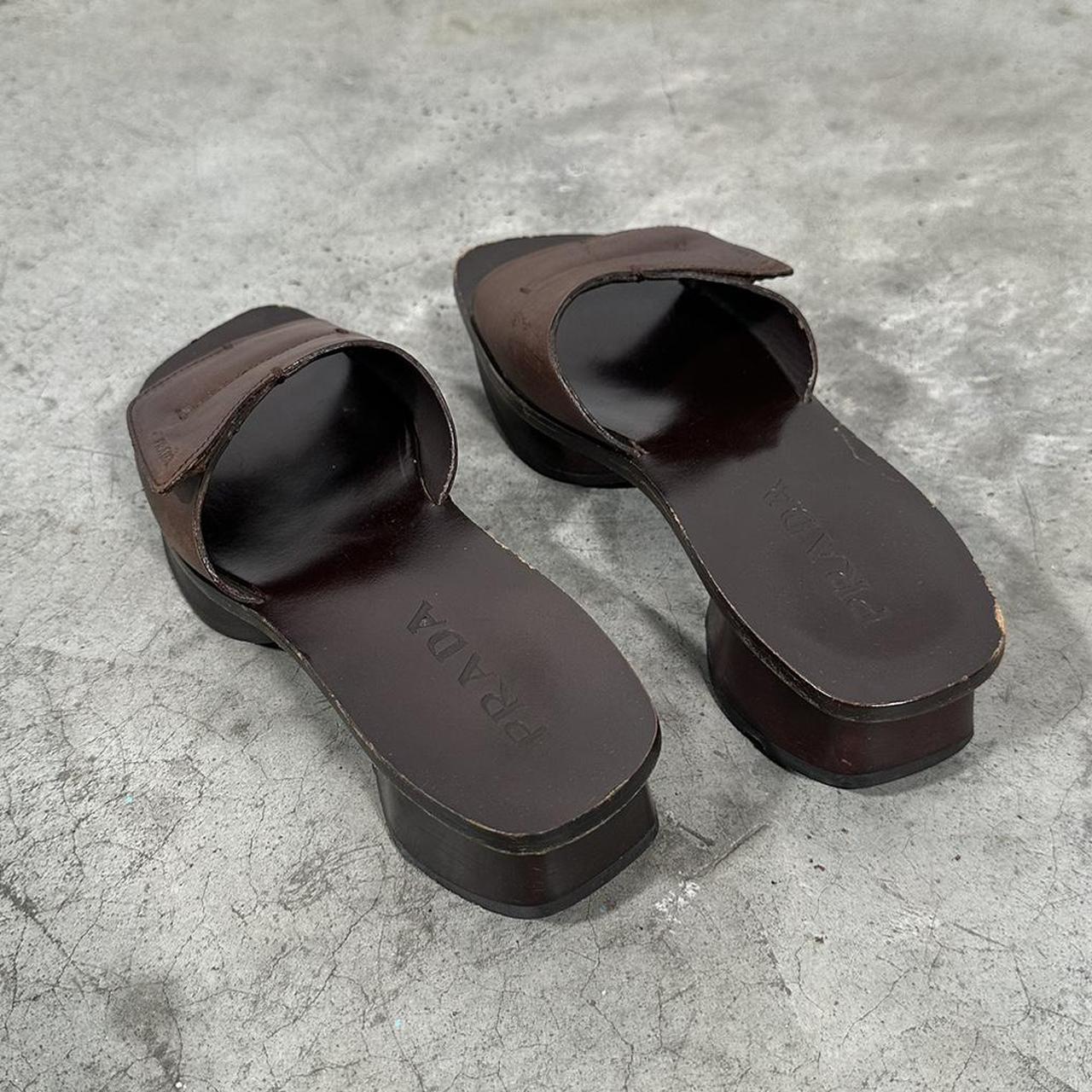 Prada Spring Summer 1999 Split Sole Sandals