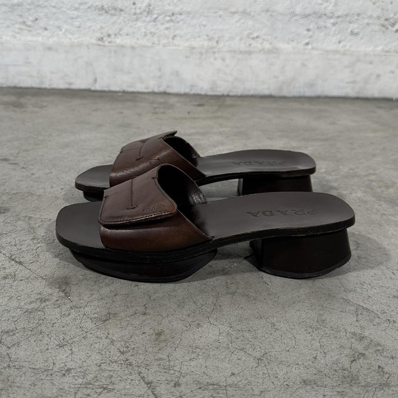 Prada Spring Summer 1999 Split Sole Sandals